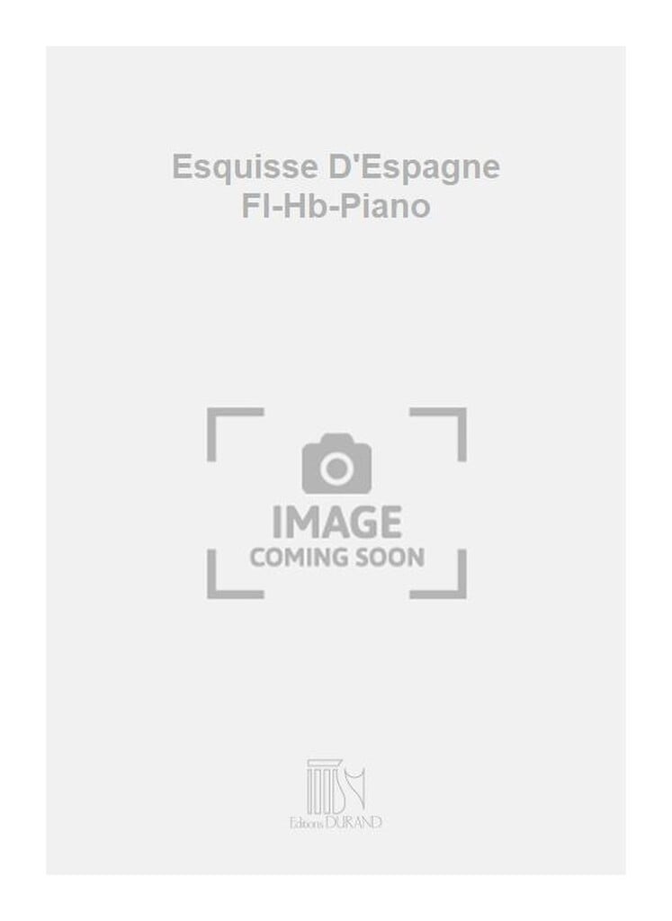 Esquisse D'Espagne Fl-Hb-Piano